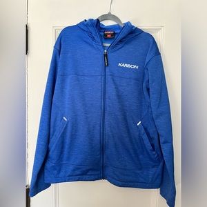 Karbon Skiwear Zip Up Jacket Sweatshirt - Size XXL